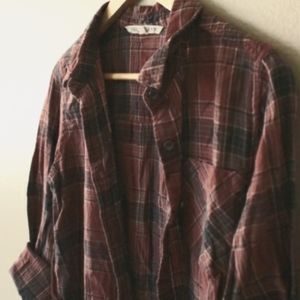 Vanilla star Plaid Flannel